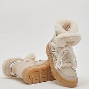 NEW GREATS Made In Portugal Suede Madison Boots in sand 1225 5t3